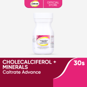 Caltrate Advance 30s with Cholecalciferol for Bone Support