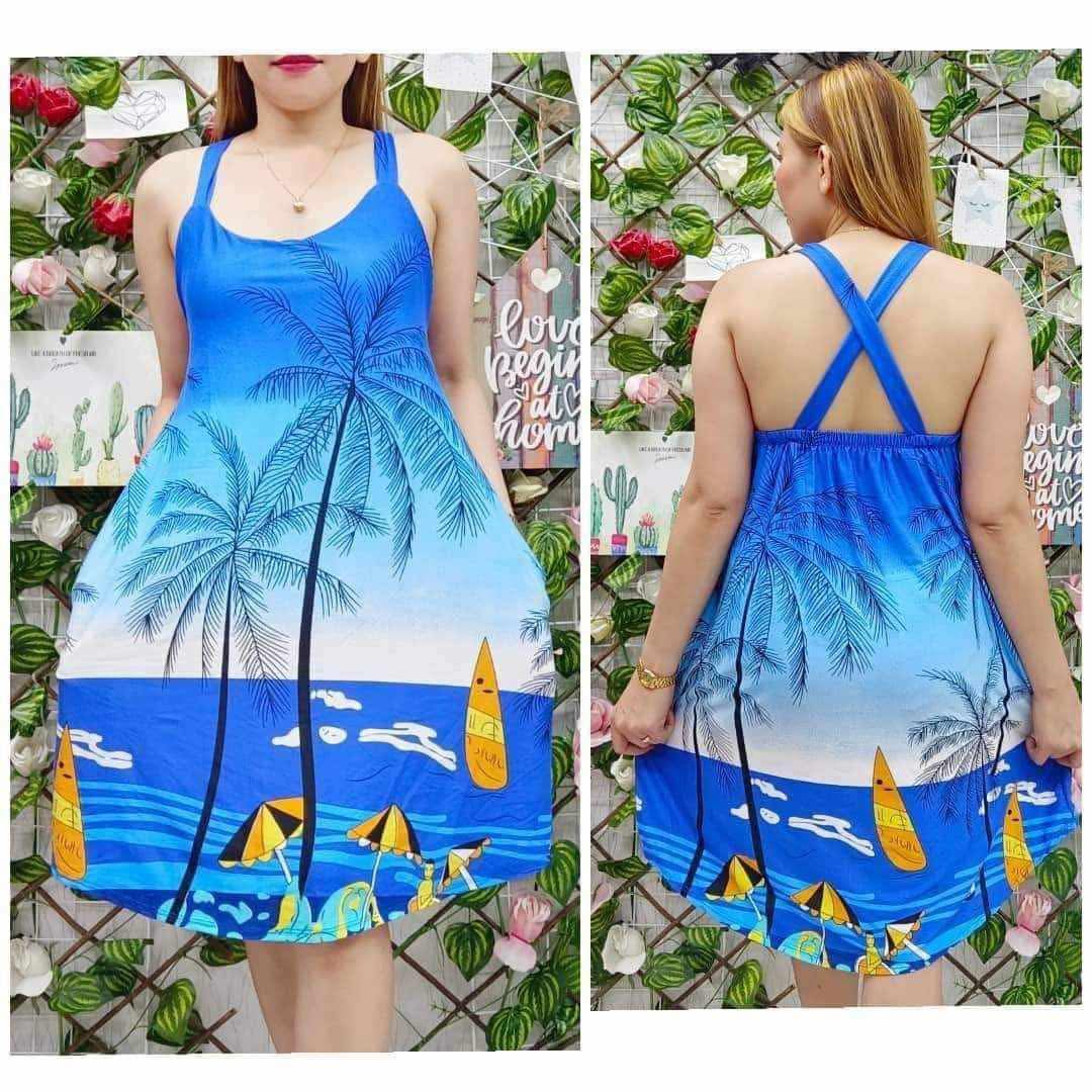 PLUS SIZE CROSS DRESS FIT UP TO 3XL