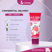 HOTKISS Strawberry Flavored Water-Based Lubricant for Sex, 50ml