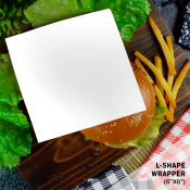 L-SHAPE Plain Wrapper Greaseproof Paper