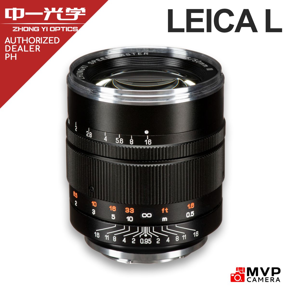 MITAKON Zhongyi Speedmaster 50mm f0.95 III Fullframe Lens