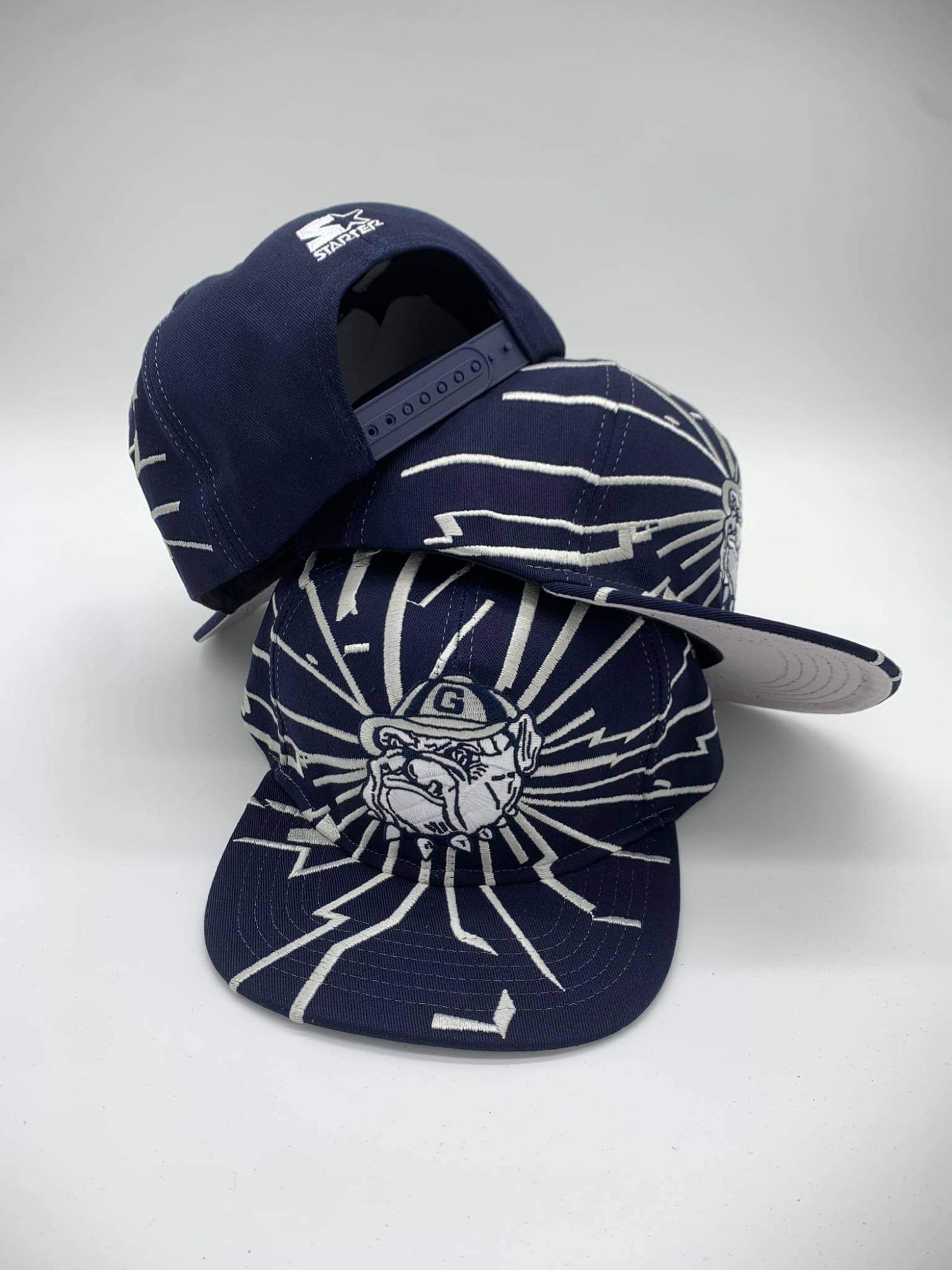 New Arrival Georgetown Hoyas Collision Snapback Adjustable High