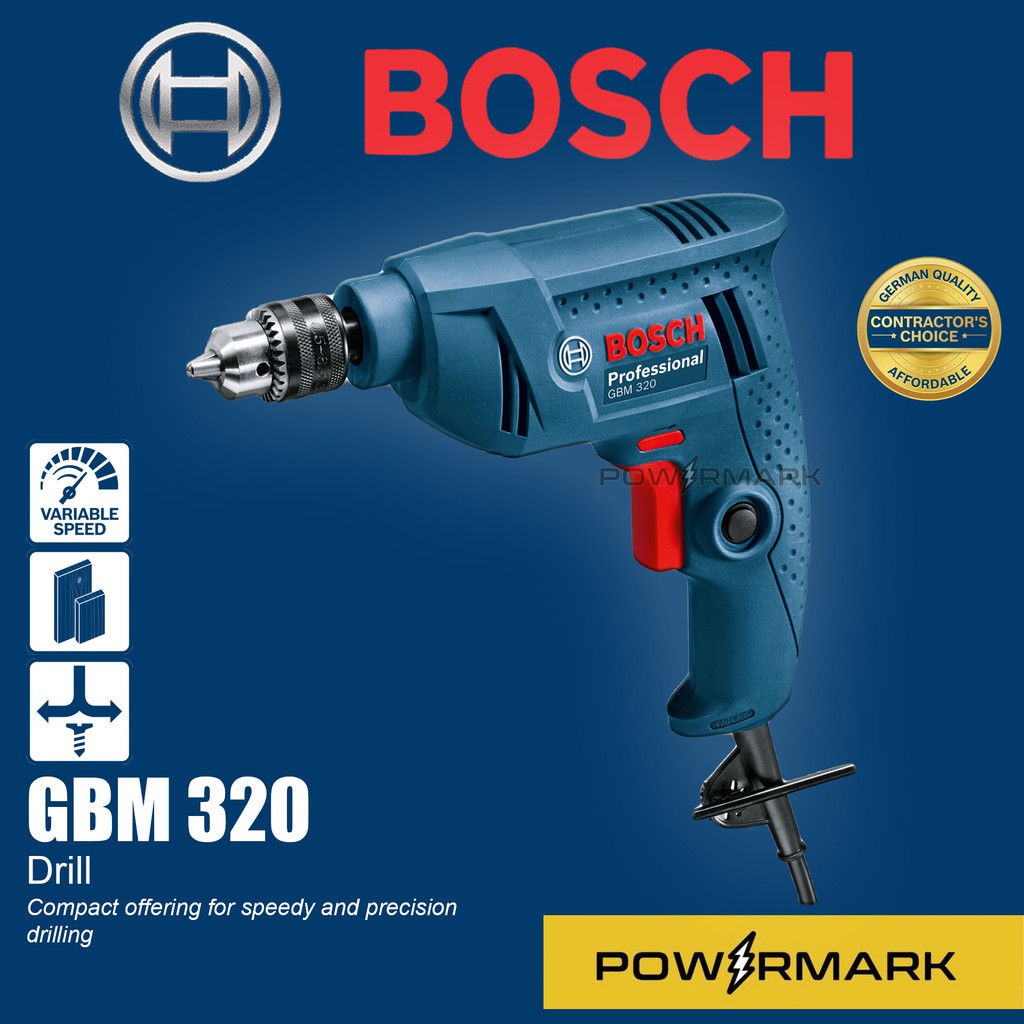 BOSCH GBM 320 Electric Drill Corded 