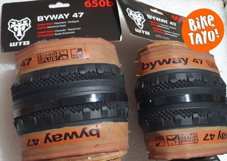 WTB BYWAY47 650B x 47 gravel tires Inch Gravel Tires Clincher