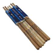 Bluefire Hickory/QUEEN Drumsticks, Natural/Black, 1 Pair