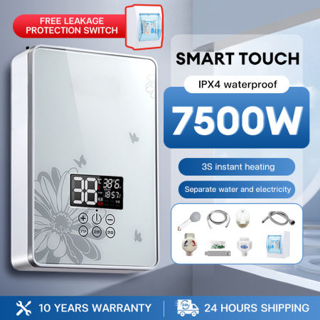 JUMBO High-power Instant Electric Water Heater with Remote Control