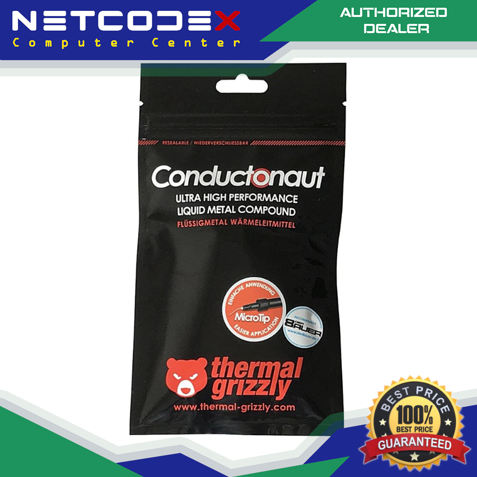 Thermal Grizzly Kryonaut Extreme Thermal Paste, 2g TG-KE-002-R