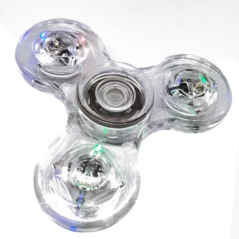 Clear fidget hot sale spinner