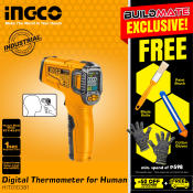 INGCO Infrared Digital Thermometer Gun for Human and Material Surface