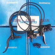 SHIMANO Deore MT410 Hydraulic Disc Brake Set for MTB