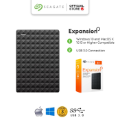 Seagate Expansion 1TB/2TB USB 3.0 Portable Hard Drive