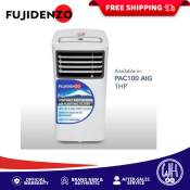 Fujidenzo 1HP Inverter Portable Aircon with Air Purifying Filters
