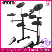 AROMA Electric Drum Set - Perfect Gift for Beginners