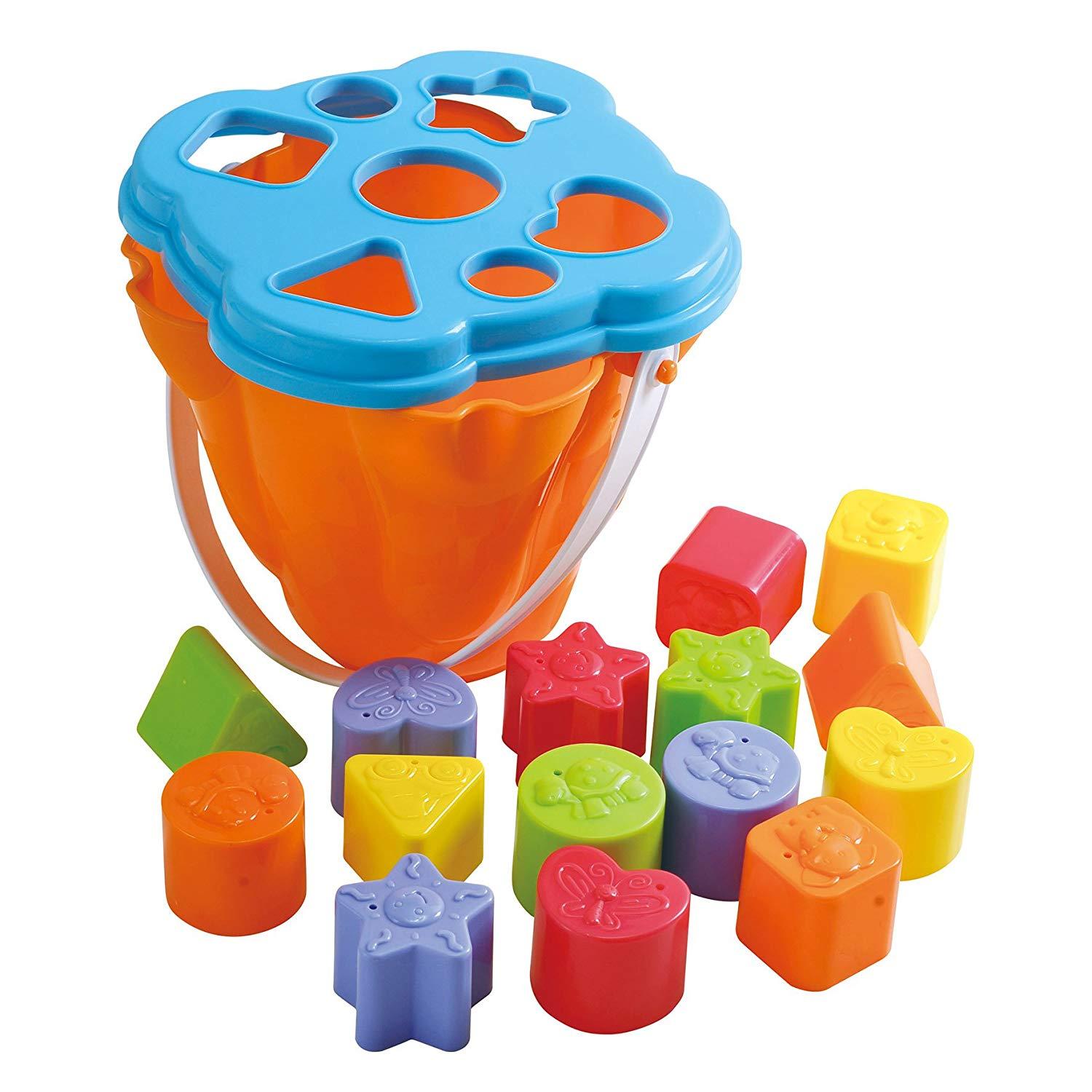 shapes bucket toy