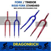 Tinidor 26' Chromolly Steel Bicycle Fork - MTB Rigid