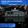 24Bit/96kHz Audio Interface for PC with XLR/1/4 Inch Jack