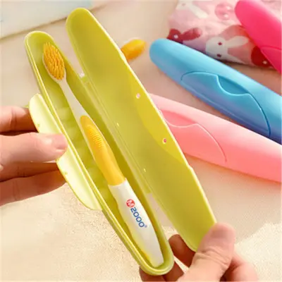 81RCW Portable Fashion Box Travel Supplies Toothbrush Holder Creative Storage Toothbrush Box Case Bathroom Accessories (1)