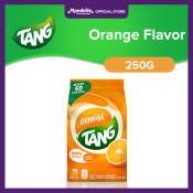 Tang Instant Drink Mix - Orange Flavor 250g with 100% Vitamin C and Real Fruit Extracts