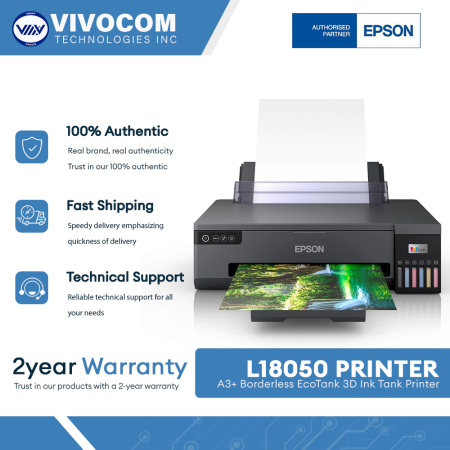 Epson EcoTank L18050 A3 Ink Tank Photo Printer