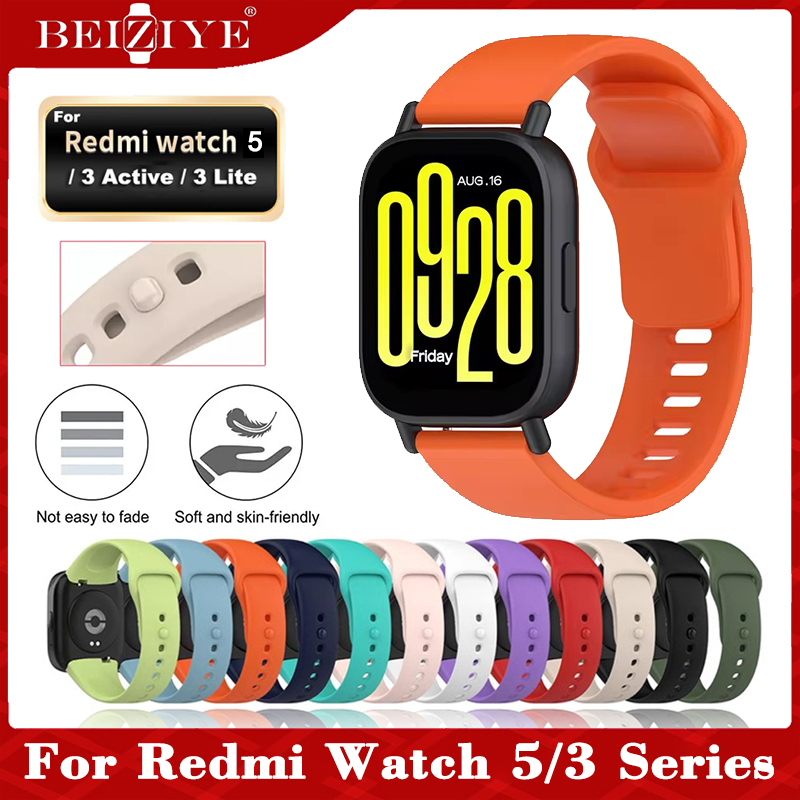 Dây đeo đồng hồ For Xiaomi Redmi Watch 5 Active Dây đeo Watchband Dây đeo For Redmi Watch 3 Active 3 Lite Redmi Watch 5 Lite Dây đeo For Xiaomi Redmi Watch 3 Dây đeo thay thế
