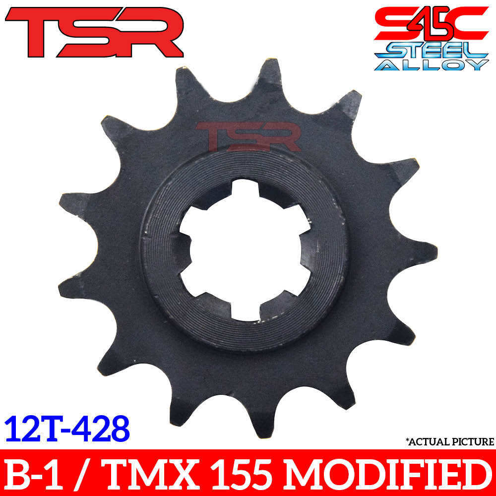 Tmx 125 online sprocket size