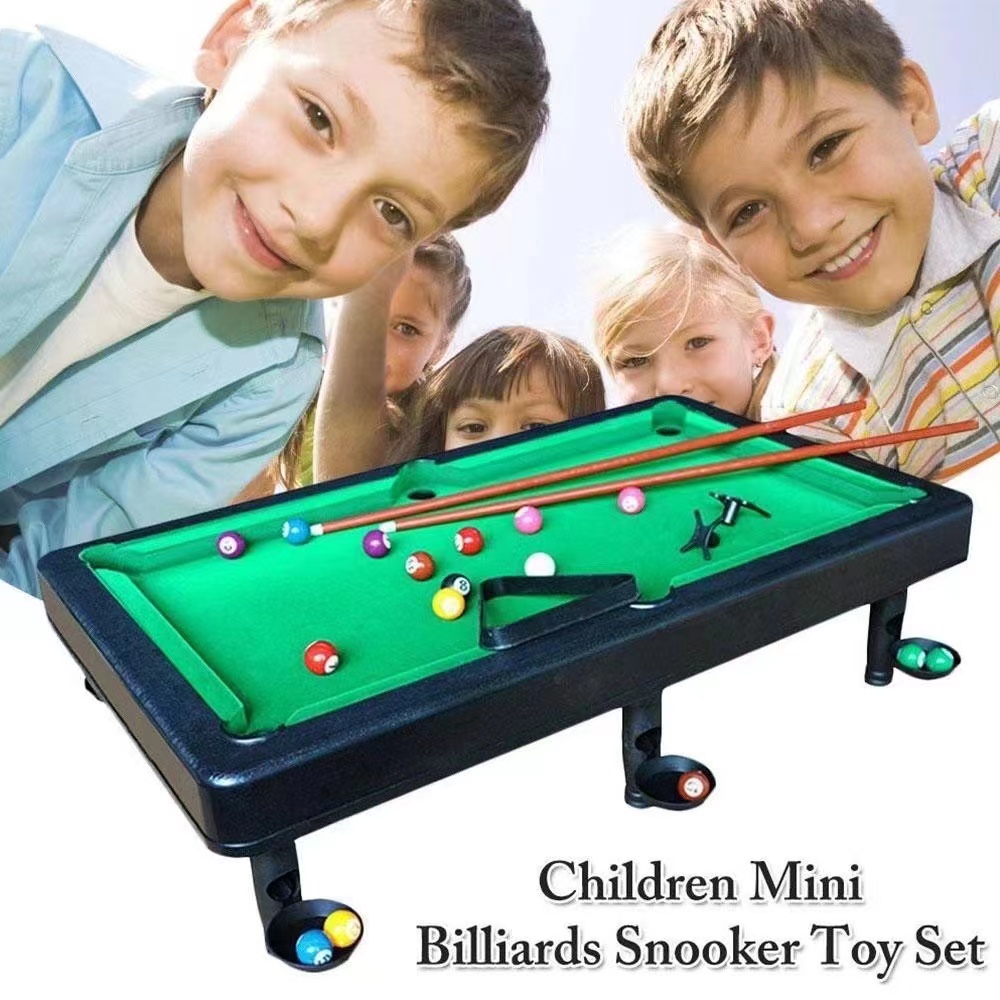 Mini Billiard Pool Table Set for Kids - Educational Game