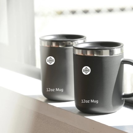 380mL Self Stirring Mug with Lid Automatic Stirring Coffee Cup R9I7