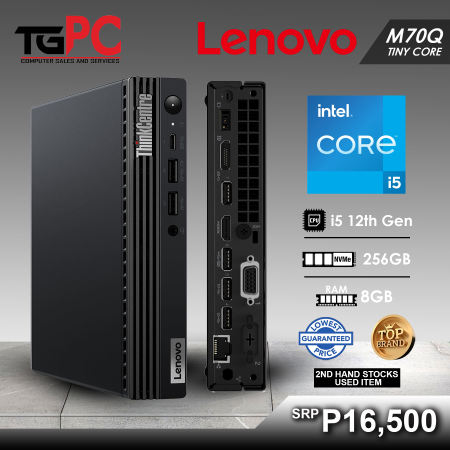 Lenovo Think Centre Mini pc i7 12th, i5 12th, i5 10th, i5 9th gen, i5 6th gen Preloved