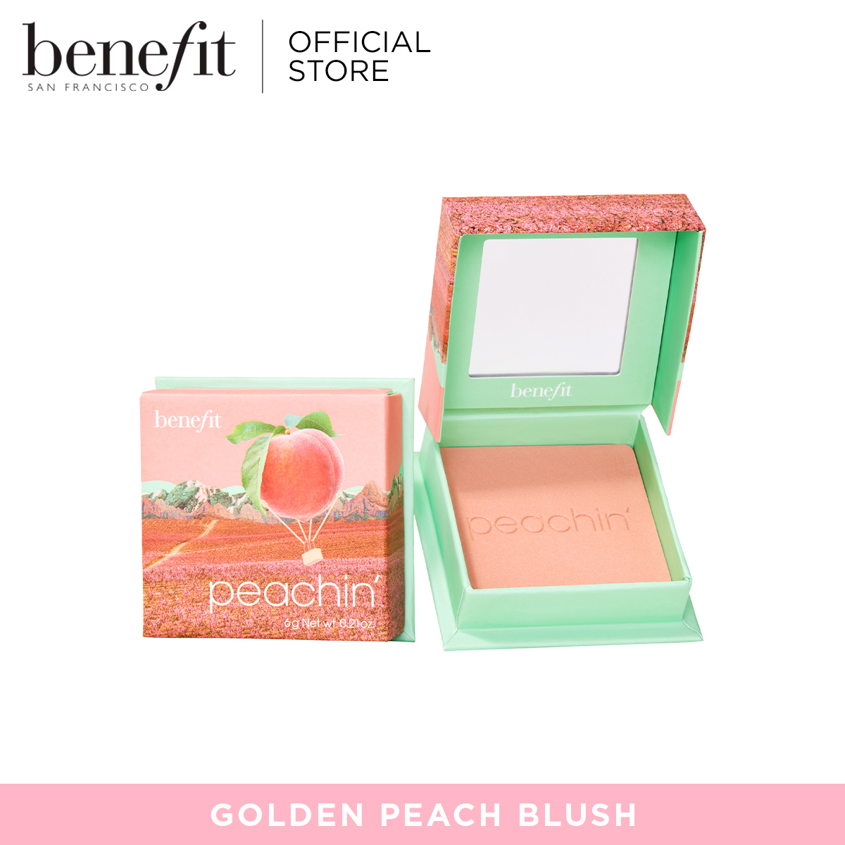 Discount on Benefit  shoes - SKU: Benefit Peachin’ Golden Peach Blush