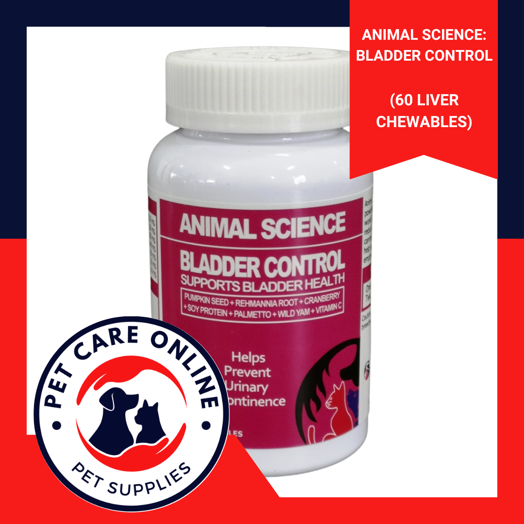 [Animal Science] BLADDER CONTROL (60 Liver Chewable Tablets