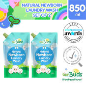 Tiny Buds Natural Newborn Baby Laundry Wash Set of 2