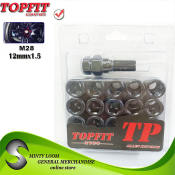 TOP FIT  Chrome set of 20 Allen Key Wheel Nut