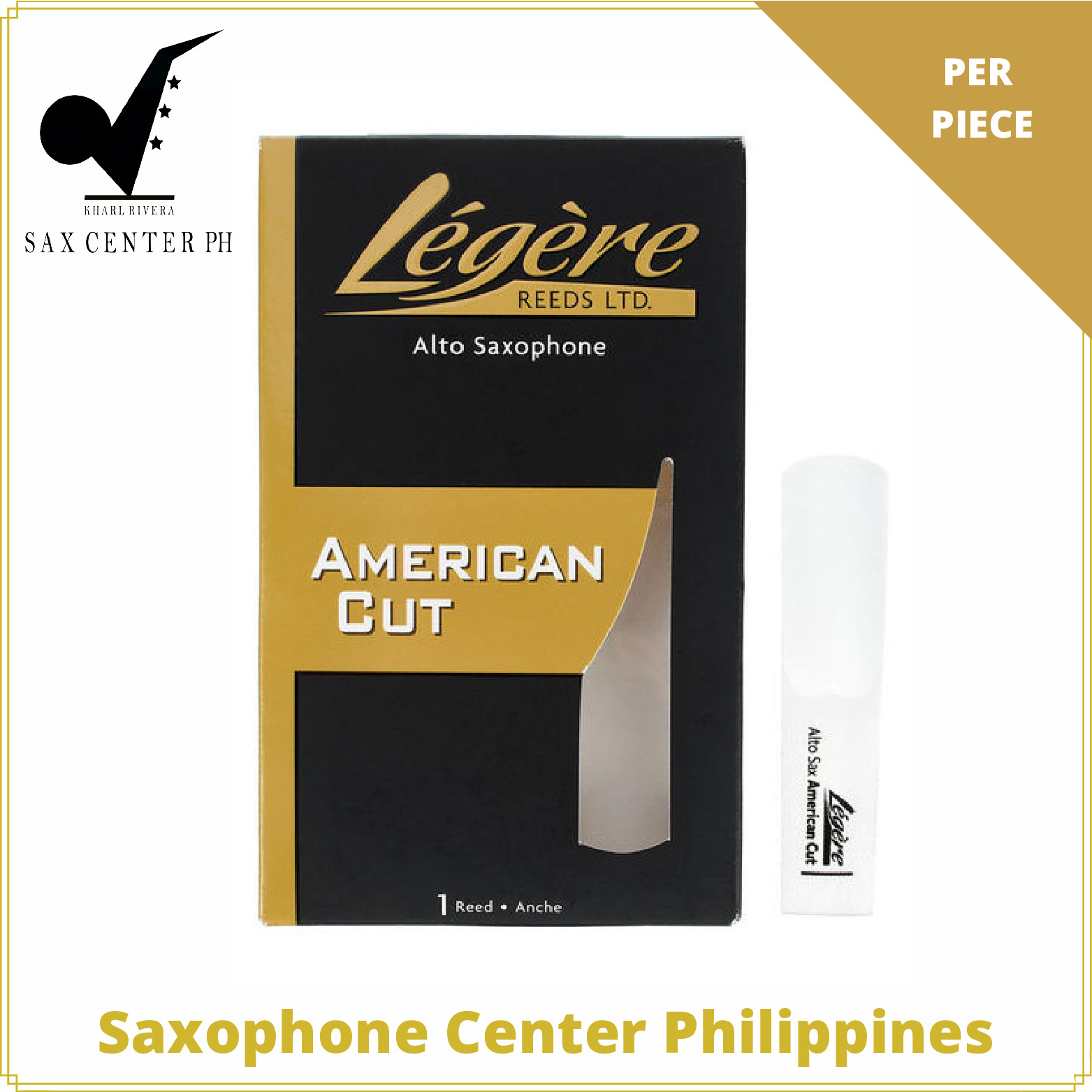 Legere American Cut Alto Saxophone Synthetic Reed