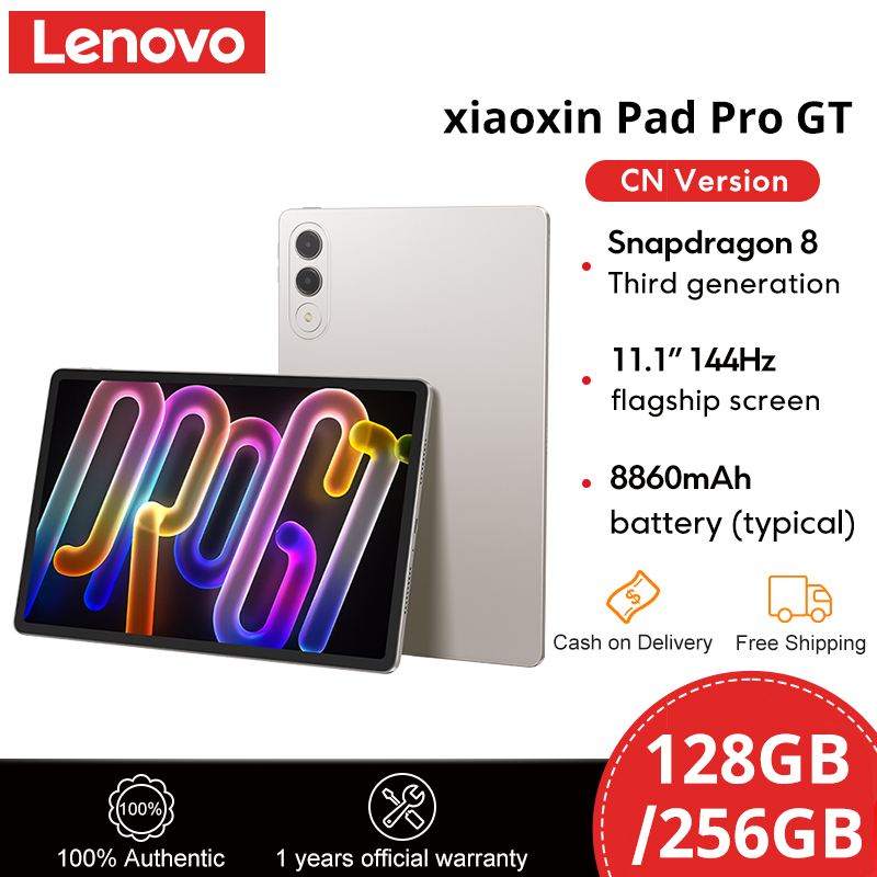 Lenovo Xiaoxin Pad Pro GT Snapdragon 8 Gen 3 Tab 128GB/256GB ROM 11.1" 144Hz 3.2K Screen 8860mAh 68W Charging Android Tablet Chinese version - Image 2