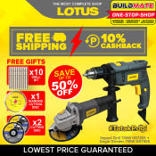 LOTUS TATAK POGI Impact Hammer Drill & Angle Grinder