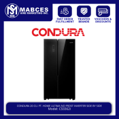 Condura 20.0 cu. ft Inverter Side by Side Refrigerator