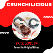 Crunchilicious Chili Garlic Oil Spice Level Extra Hot 120g