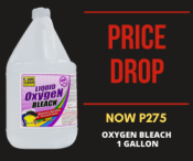 Oxygen Bleach Color Safe Stain Remover - 1 Gallon