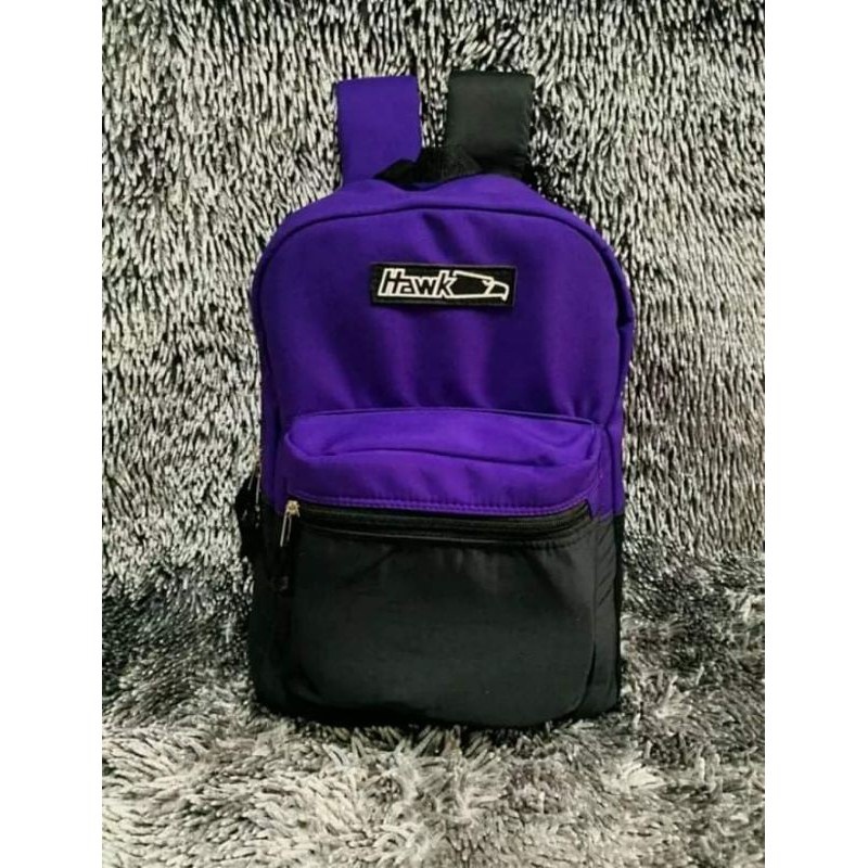 Hawk bag black outlet and violet