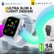 Amazfit GTS 2 Mini Smartwatch: Lightweight, Multifunction, Alexa-compatible