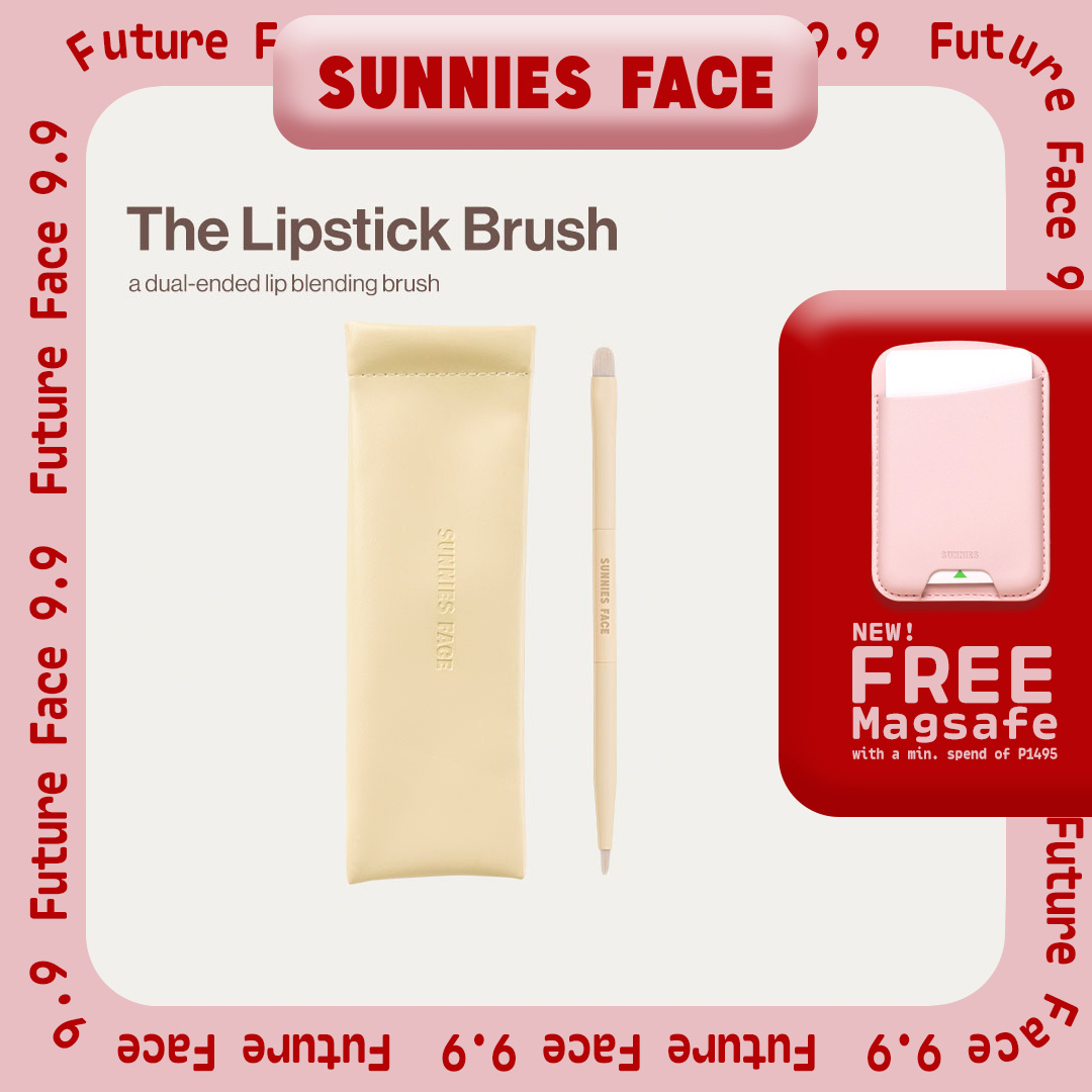 Discount on Sunnies Face  shoes - SKU: Sunnies Face The Lipstick Brush [Dual-Ended Lip Blending Brush]