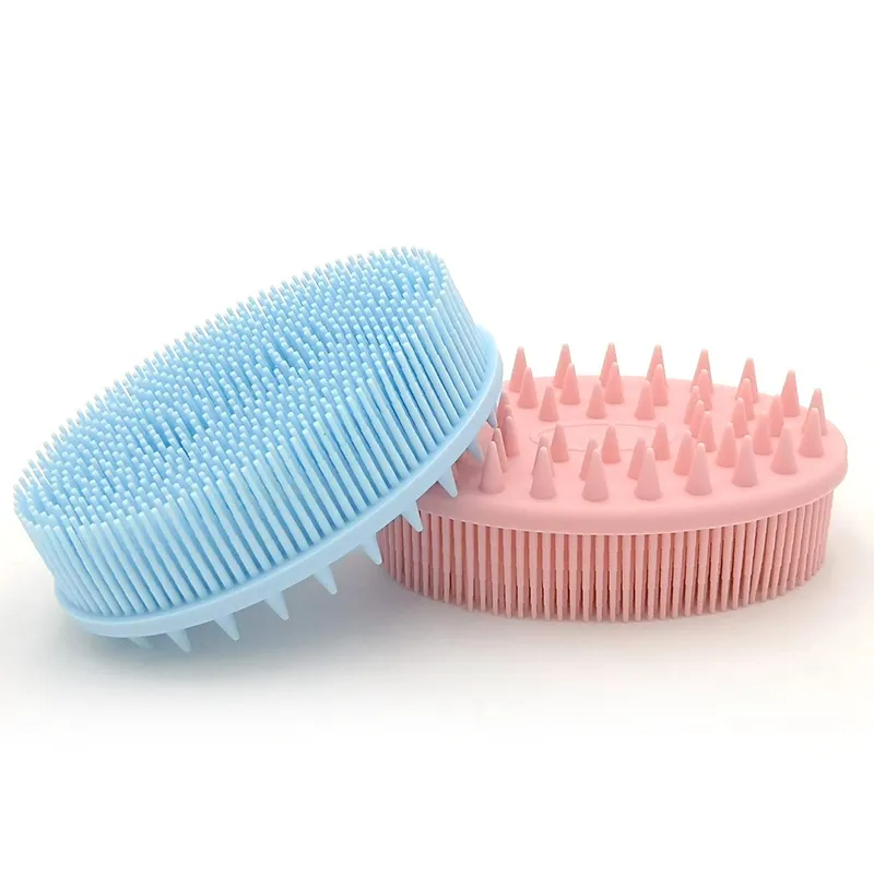 silicone body wash brush