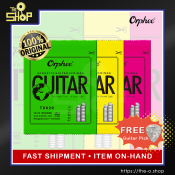 Orphee Acoustic Guitar Strings | Complete 6pcs Set | High Quality