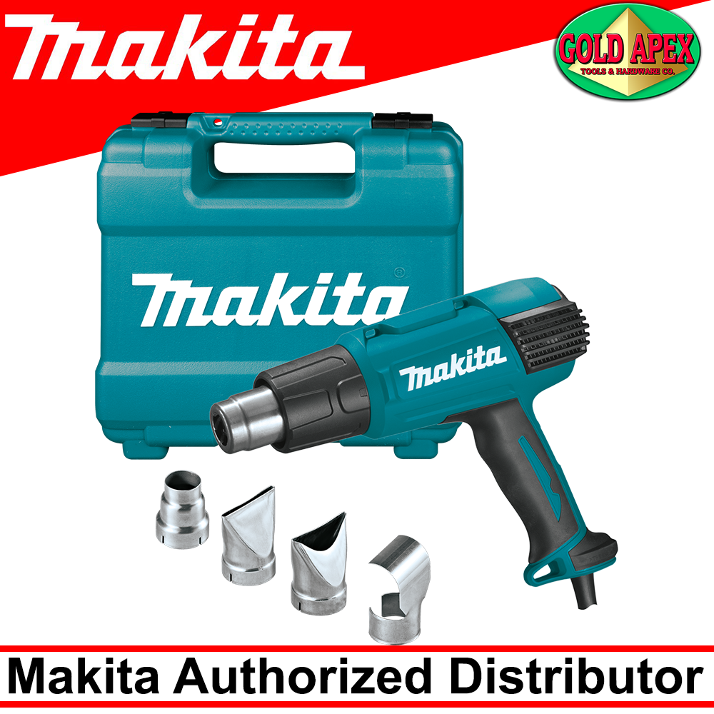 Makita hg6530vk variable temperature heat gun kit with lcd digital best sale display