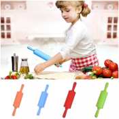 Rolling pin,pressing stick,pizza roll,stick dough roller,non-stick,silicone,plastic,colorful,baking tools,cooking tools,BINLU