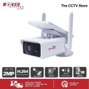 Rover Systems 2MP Solar Power CCTV Camera Outdoor Security
