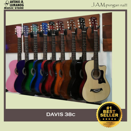 Davis Jr. Size Acoustic Guitar in Various Colors, by AJ LUMANOG