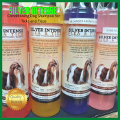 Power E-Shop Silver Intense Flea & Tick Shampoo for Dogs