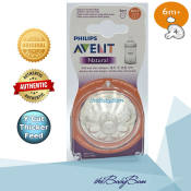 Philips Avent Natural Y-Cut Nipple 6m+ - 2 Pack