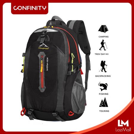 CONFINITY 40L Waterproof Travel Backpack for Men and Women